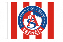 AS Trenčín športová vlajka s tunelom