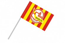Dukla Trenčín športová vlajka s plastovou tyčkou