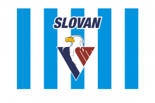 HC Slovan Bratislava športová vlajka s tunelom