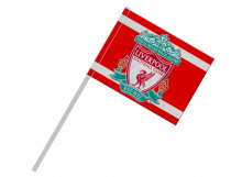 FC Liverpool vlajka s plastovou tyčou