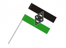 Mönchengladbach športová vlajka s plastovou tyčou