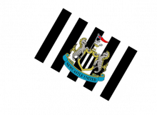 Newcastle športová autovlajka
