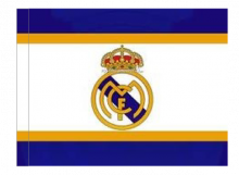 Real Madrid športová vlajka s tunelom