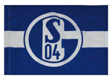 Schalke športová vlajka s tunelom